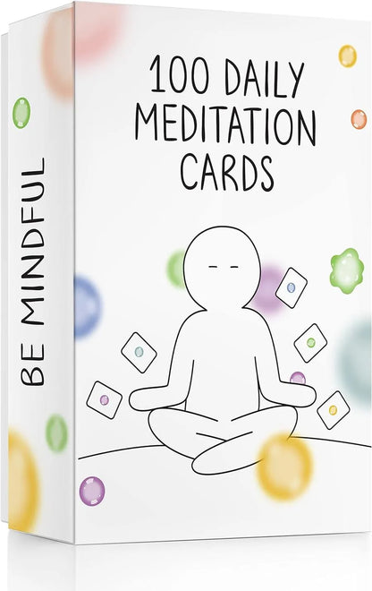 100 Daily Meditation Cards | Find Your Calm, One Card at a Time