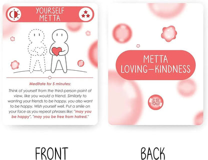 100 Daily Meditation Cards | Find Your Calm, One Card at a Time