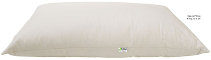 Kapok Sleep Pillow – Organic Cotton Vegan Design