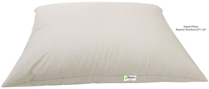 Kapok Sleep Pillow – Organic Cotton Vegan Design