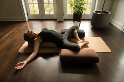 Round Yoga Bolster – Professional Studio Firmness