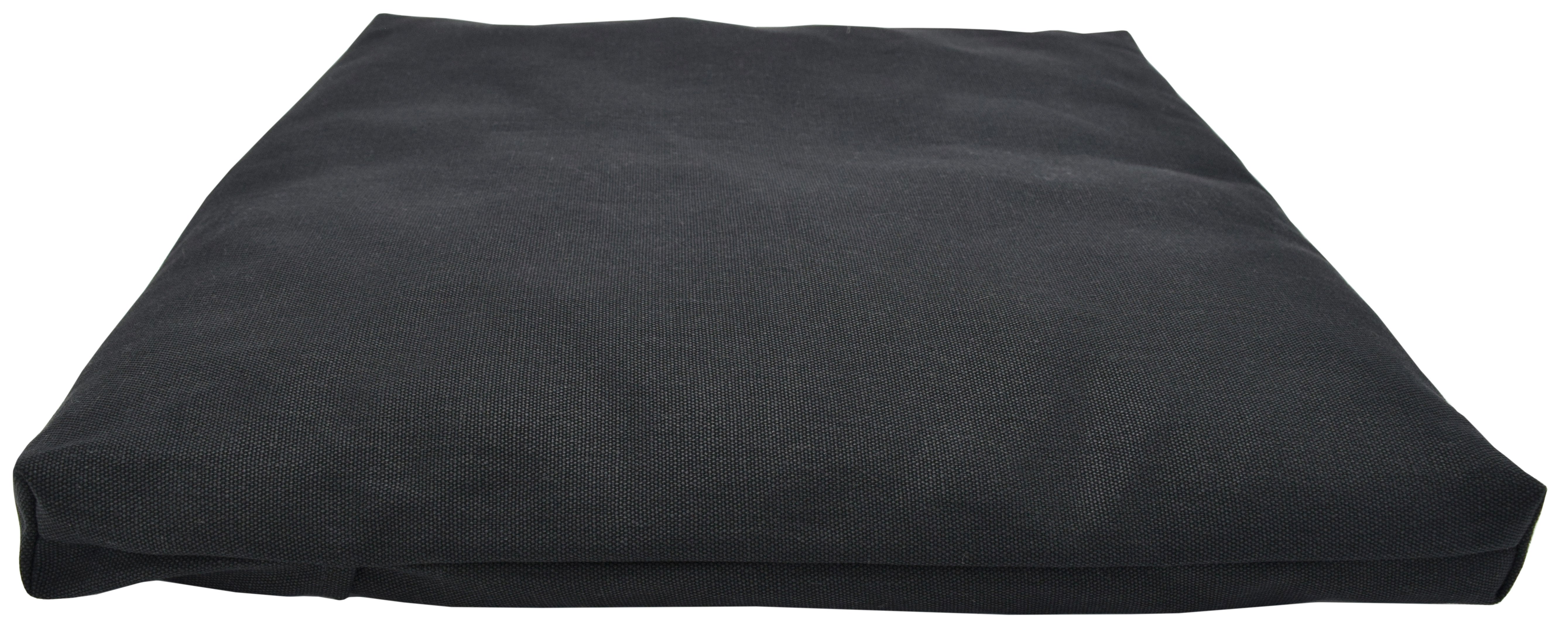 Zabuton Meditation Base Cushion – Hemp Fabric Cover, Recycled Cotton Interior