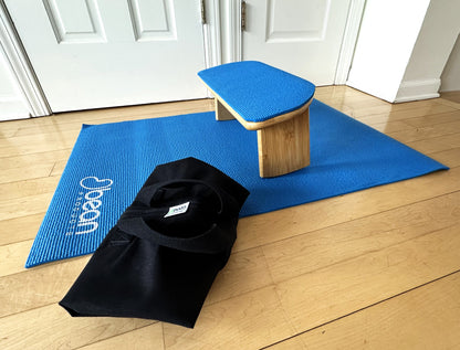 Bamboo Meditation Bench – Eco Kneeling & Prayer Seat