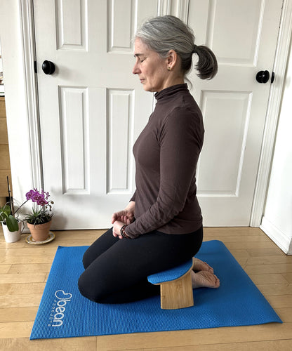 Bamboo Meditation Bench – Eco Kneeling & Prayer Seat