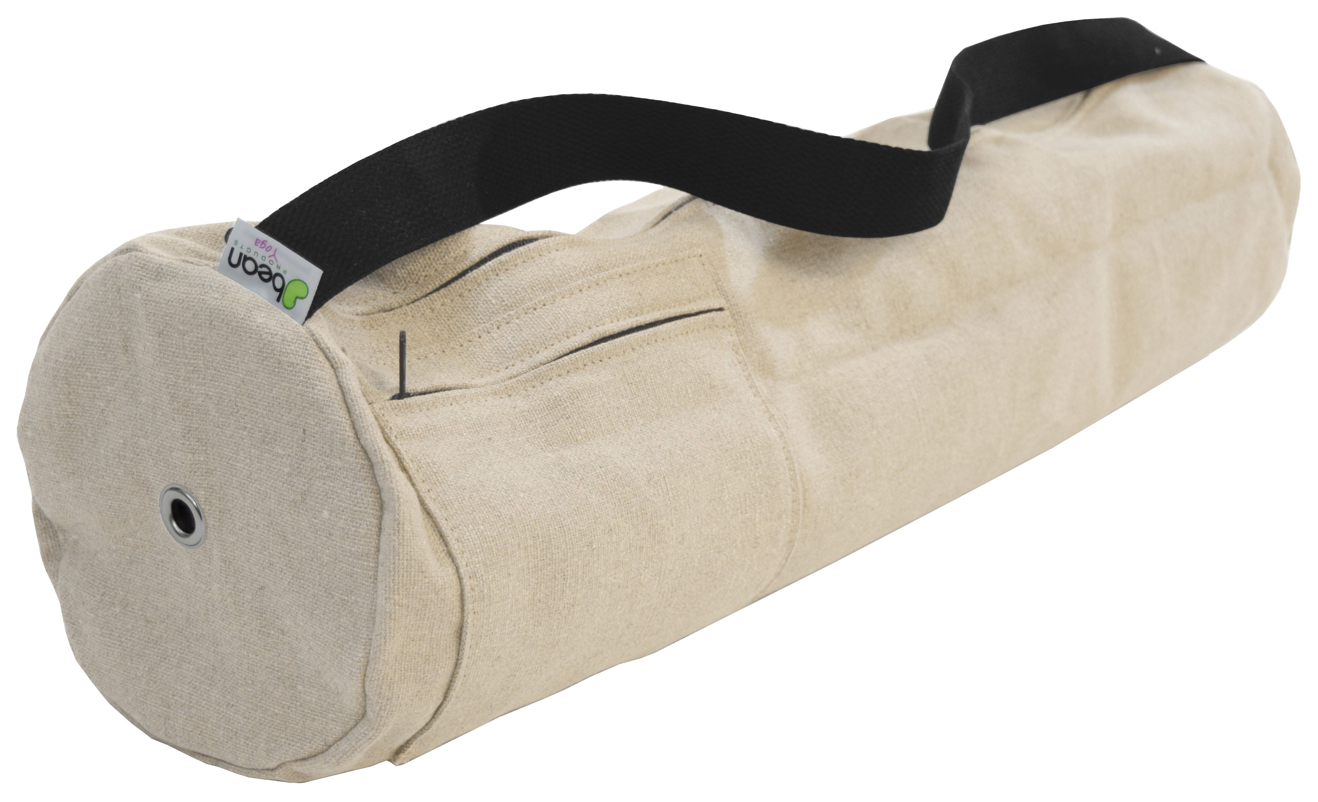Hemp Yoga Mat Bag – Handcrafted & USA Made