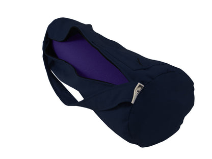 Organic Cotton Yoga Mat Bag – Chakra Embroidery Design