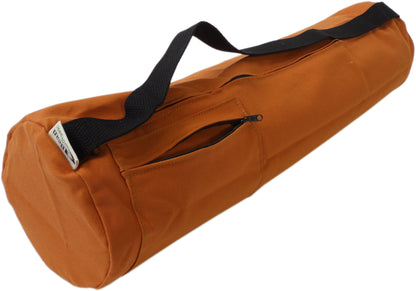 Organic Cotton Yoga Mat Bag – Chakra Embroidery Design