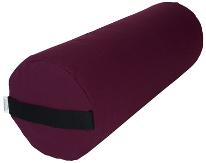 Organic Yoga Bolster – Round, Rectangle, or Pranayama