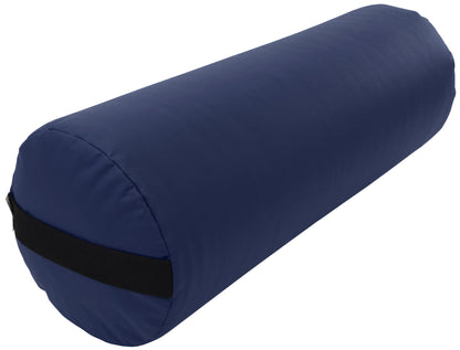 Vinyl Yoga Bolster – Aqua Round Therapy Support