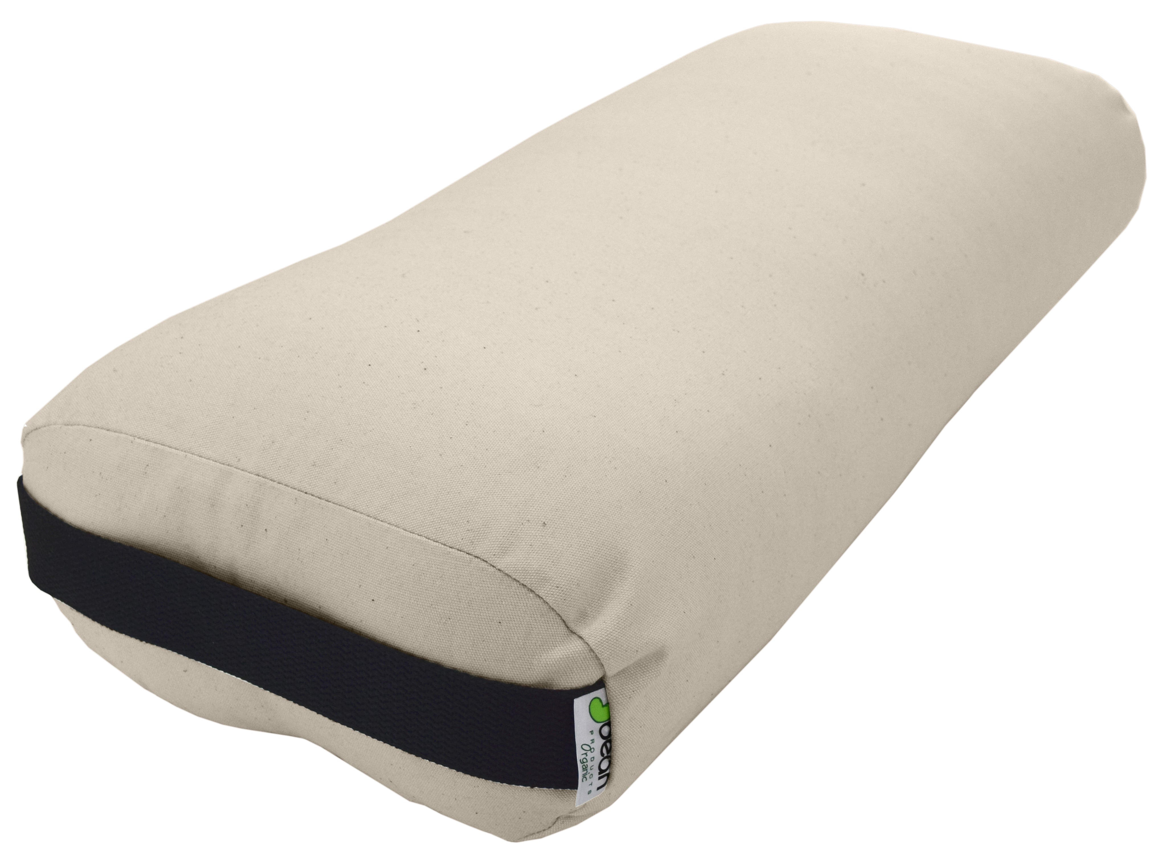 Organic Yoga Bolster – Round, Rectangle, or Pranayama
