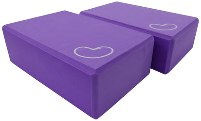 Foam Yoga Block Set – Lightweight Dual Pack