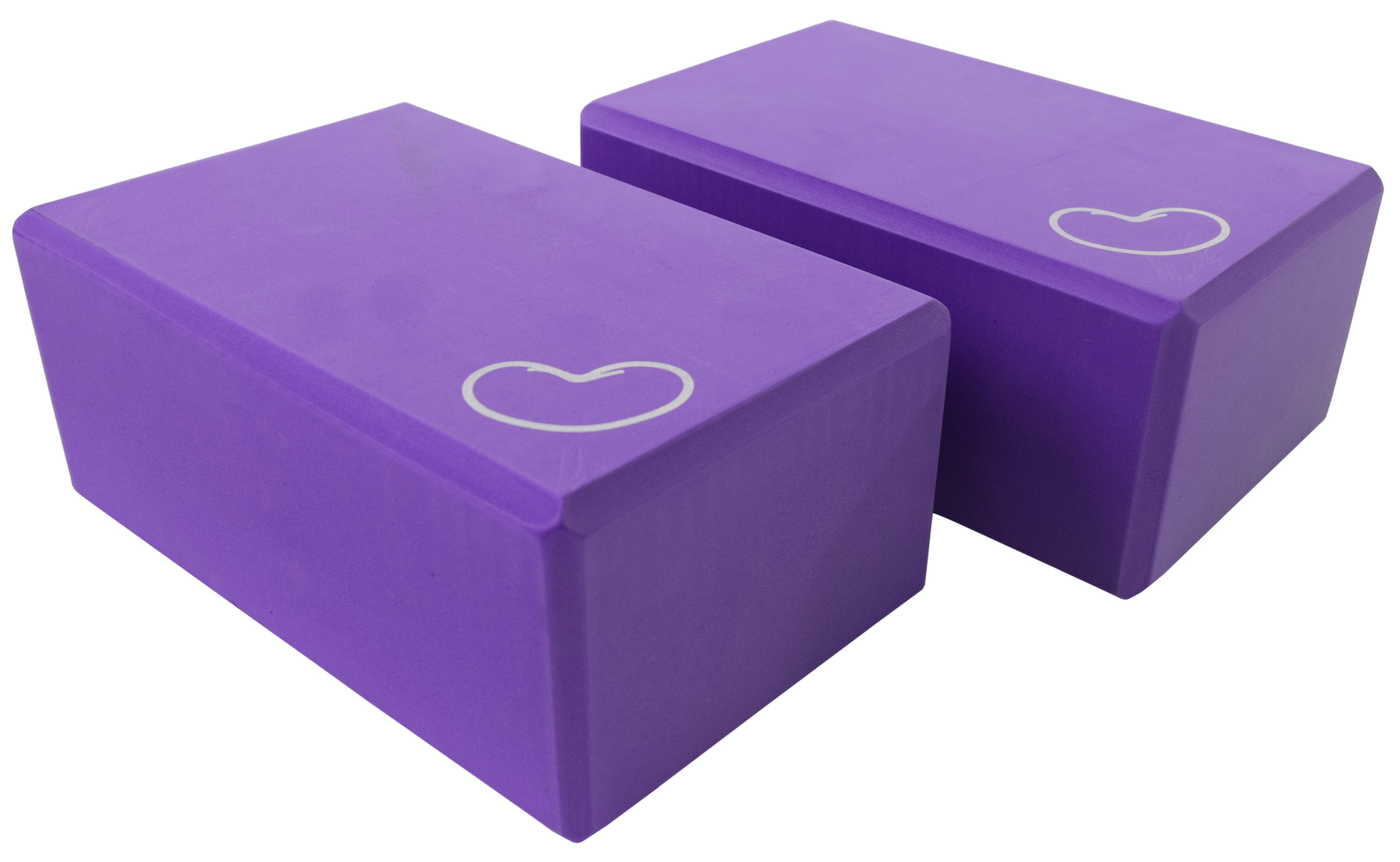 Foam Yoga Block Set – Lightweight Dual Pack
