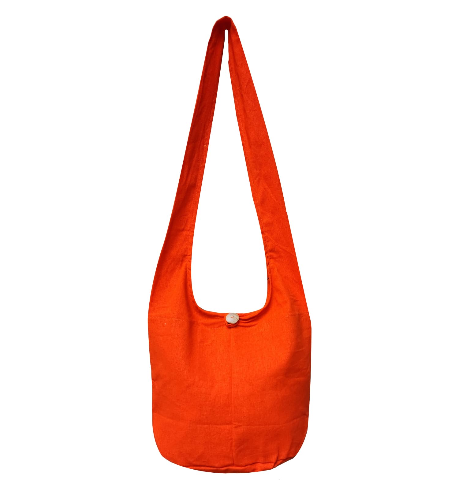 BTP! Thai Monk Buddha Cotton Sling Crossbody Messenger Bag Shlouder Purse Hippie Hobo Medium