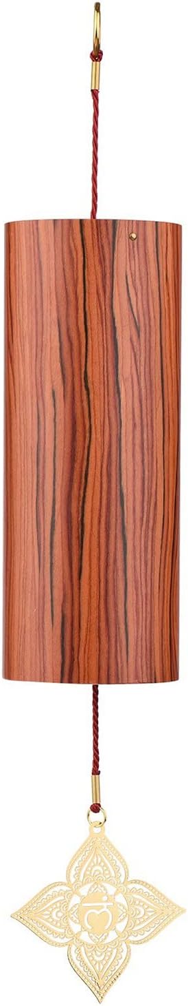 Chakra Chimes Natural Bamboo Wind Chimes Meditation Chord Windchime Wind Bell for Home Decoration Zen Mindfulness Root Chakra