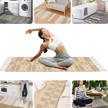 Yoga Rug - Cotton - Made in Nepal