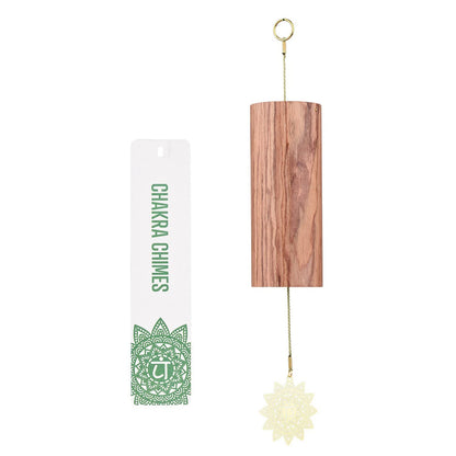 Chakra Chimes Natural Bamboo Wind Chimes Meditation Chord Windchime Wind Bell for Home Decoration Zen Mindfulness Root Chakra