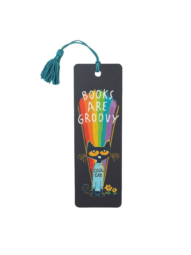 Pete the Cat: Books Are Groovy Bookmark cover image