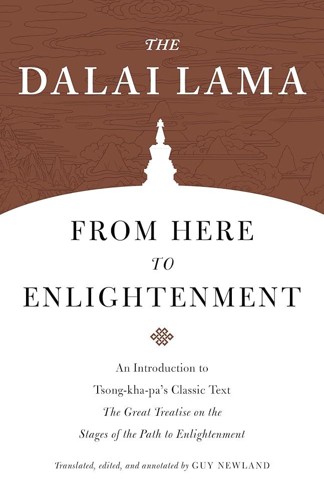 From Here to Enlightenment: An Introduction to Tsong-kha-pa's Classic Text The Great Treatise on the Stages of the Path to Enlightenment (Core Teachings of Dalai Lama) cover image