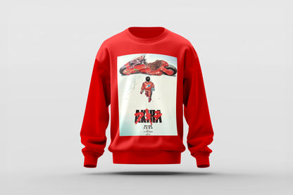 Akira Movie Poster Crew Sweatshirt