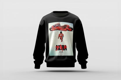 Akira Movie Poster Crew Sweatshirt