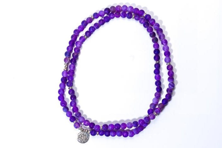 Amethyst Mala | Buddhist Prayer Beads