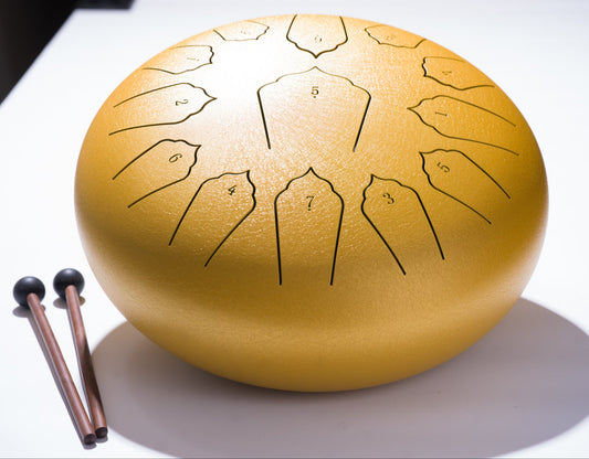 Golden Tongue Drum | Handcrafted & Mindful Products