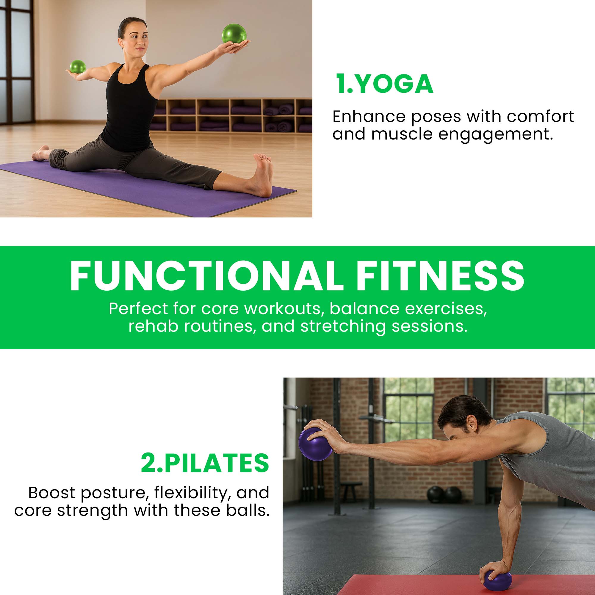 Soft Weighted Therapy Balls – Sand & Iron Filled Safe Grip