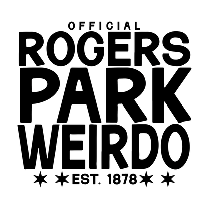 Official Rogers Park Weirdo T-Shirt – Handmade at Sangha House