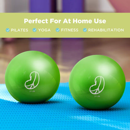 Soft Weighted Therapy Balls – Sand & Iron Filled Safe Grip