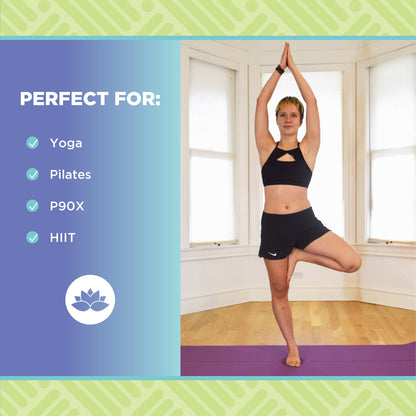 SuperLite TPE Yoga Mat – Thick Mandala Energy Line