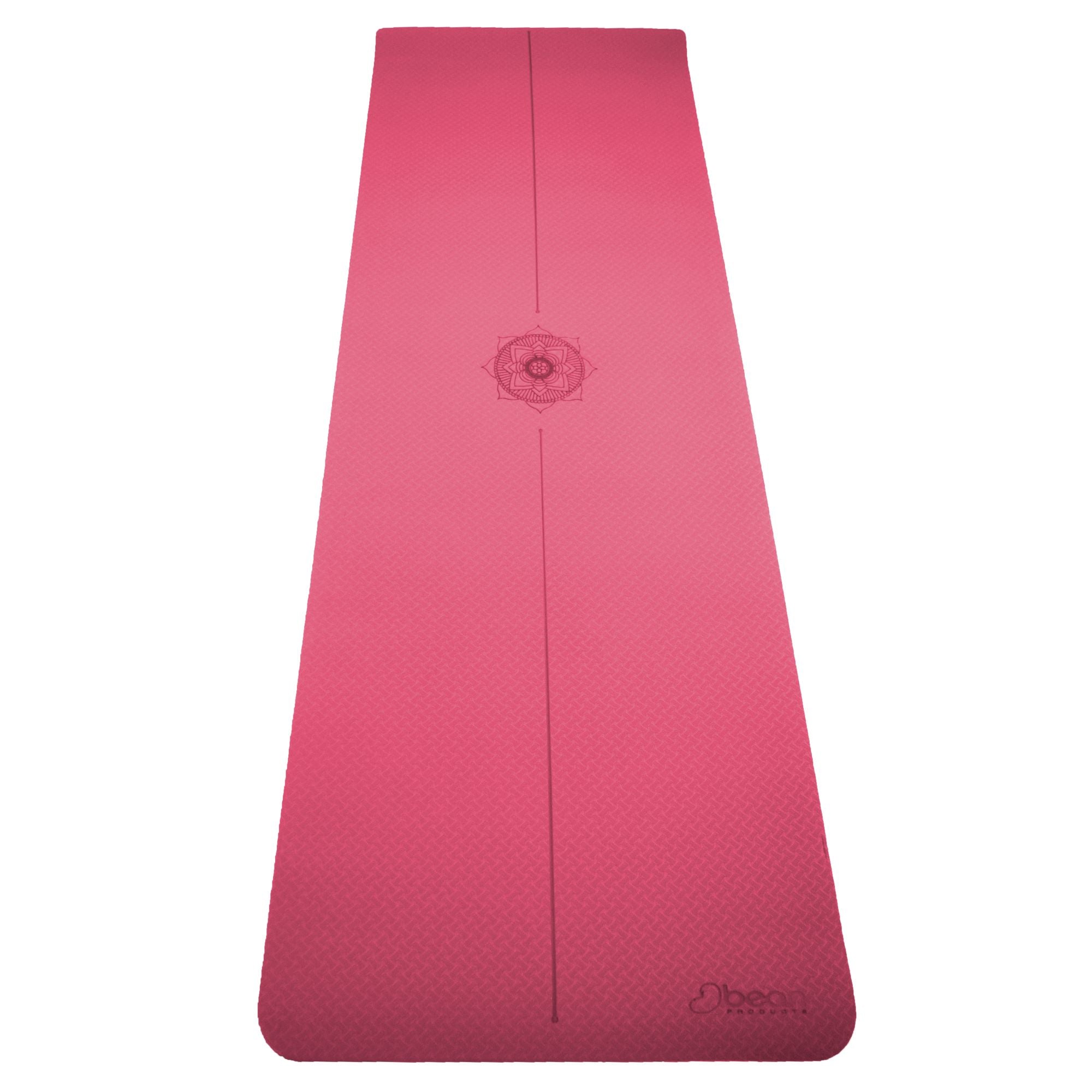 SuperLite TPE Yoga Mat – Thick Mandala Energy Line