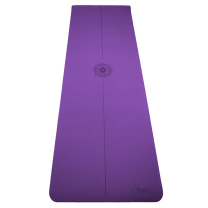 SuperLite TPE Yoga Mat – Thick Mandala Energy Line