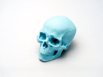 Skull Sculpture (4-inch, Handcrafted Resin)