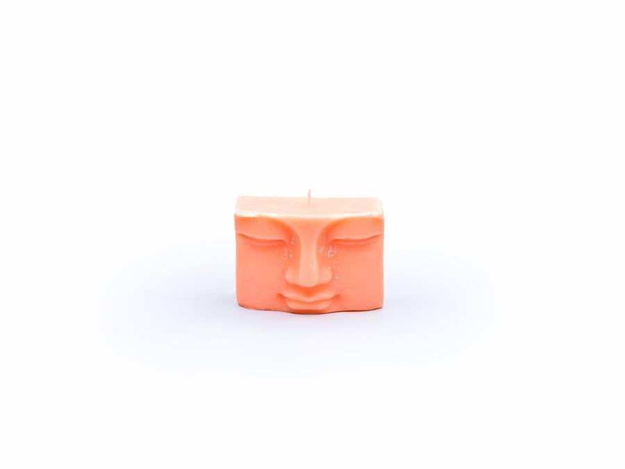 Buddha Face Candle