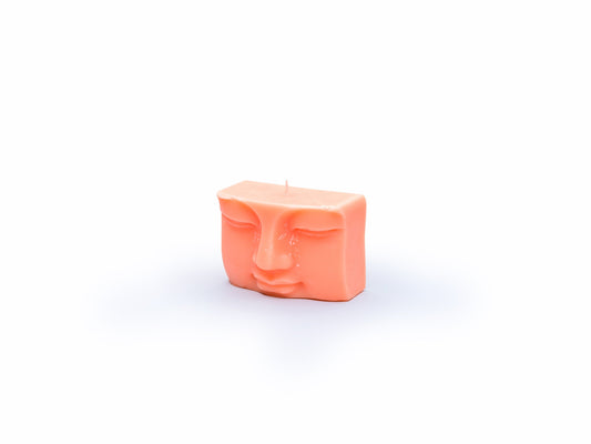 Buddha Face Candle