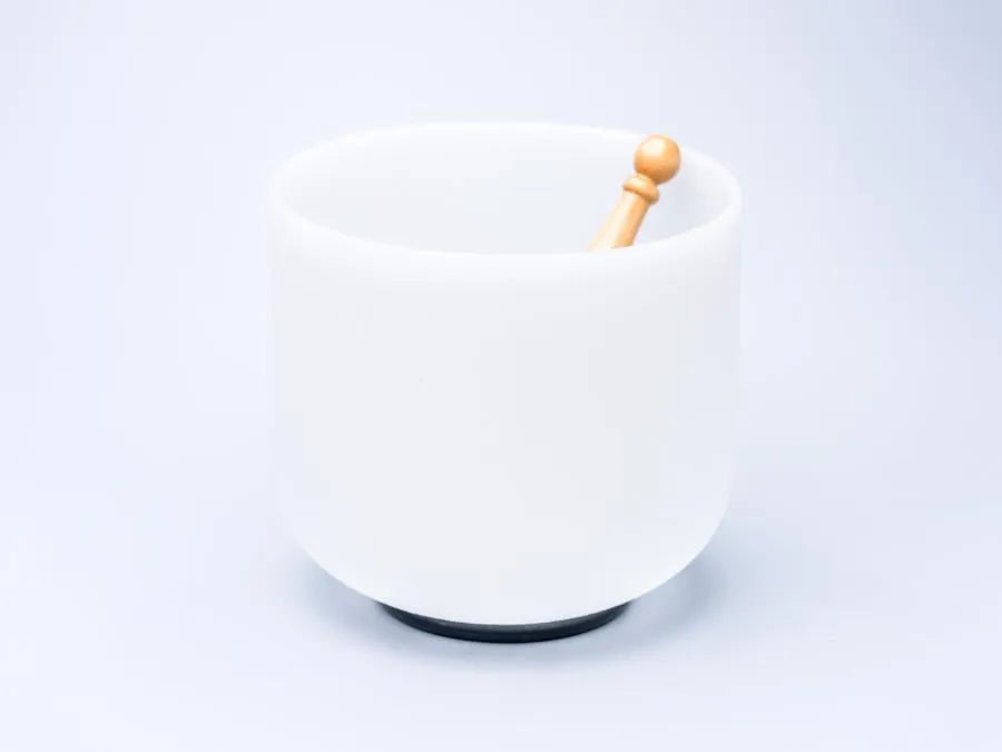 Crystal Singing Bowl - 7 Inch – Sound Healing & Meditation Tools