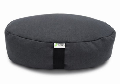 Hemp Zafu Meditation Cushion – 17 oz. Hemp Fabric with Organic Buckwheat Hull Fill
