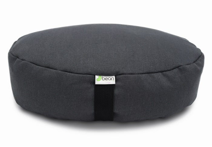 Hemp Zafu Meditation Cushion – 17 oz. Hemp Fabric with Organic Buckwheat Hull Fill