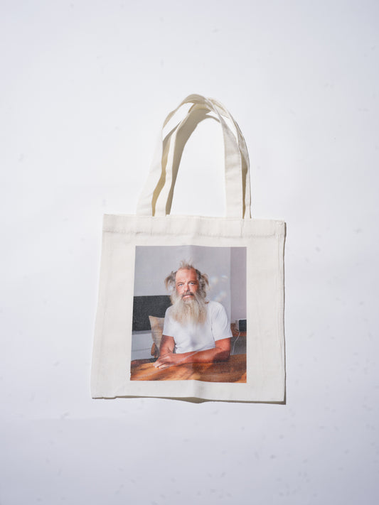 Rick Rubin ":Creative God:" Tote - Handmade at Sangha House