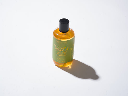 Natural Arnica, Lavender, and Chamomile Extract Massage Oil - Handmade at Sangha House