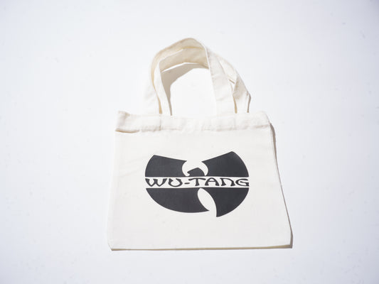 Wu Tang Mini Tote in Black - Handmade at Sangha House