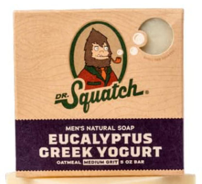 Eucalyptus Greek Yogurt Bar Soap | Dr. Squatch