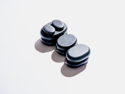 Hot Stones Massage Set | 8-Piece Basalt Stones