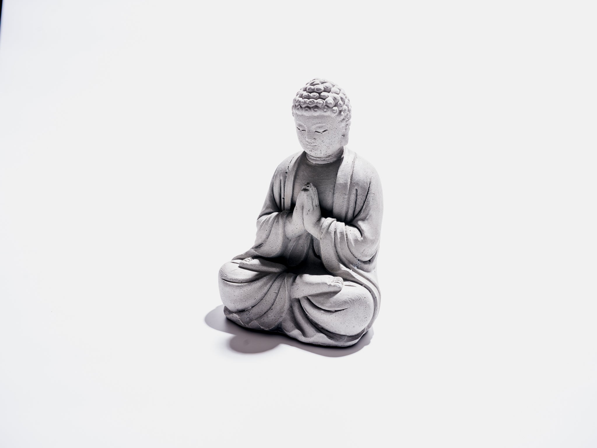 Concrete Buddha Statue | 6" Handmade