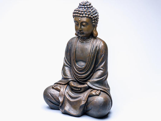 Large Resin Buddha - Handcrafted at Sangha House