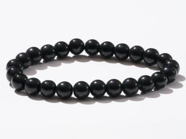 Obsidian Woven String Bracelet - Handmade at Sangha House