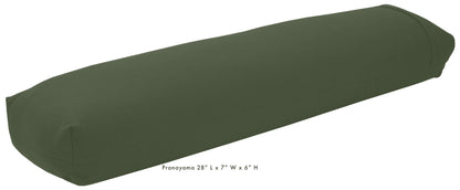 Round Yoga Bolster – Professional Studio Firmness