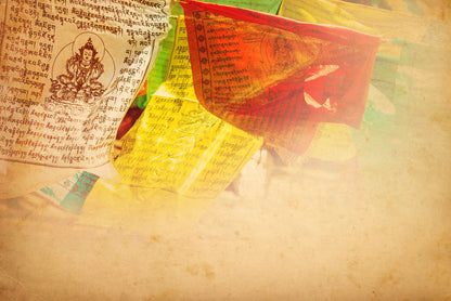 Tibetan Prayer Flags (Wind Horse)