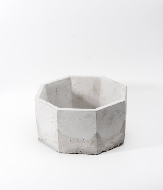 Concrete Octogon Planter