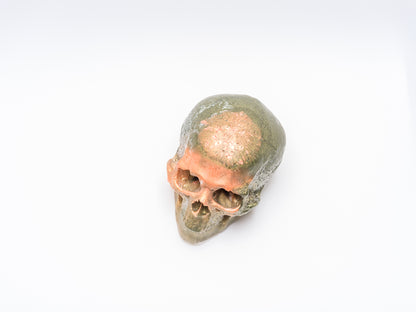 Skull Sculpture (4-inch, Handcrafted Resin)